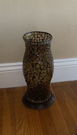 Glass Candleholder