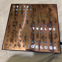 Word CLOCK