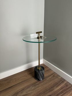 Brand New Marble Base Side Table
