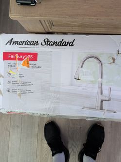 Fairbury 2S Single-Handle Pull-Down Sprayer Kitchen Faucet in Stainless Steel