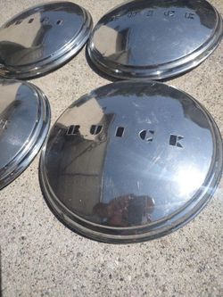 1940s Buick Hub Caps (All Four)
