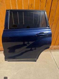 2020-2026 Toyota Highlander rear driver door