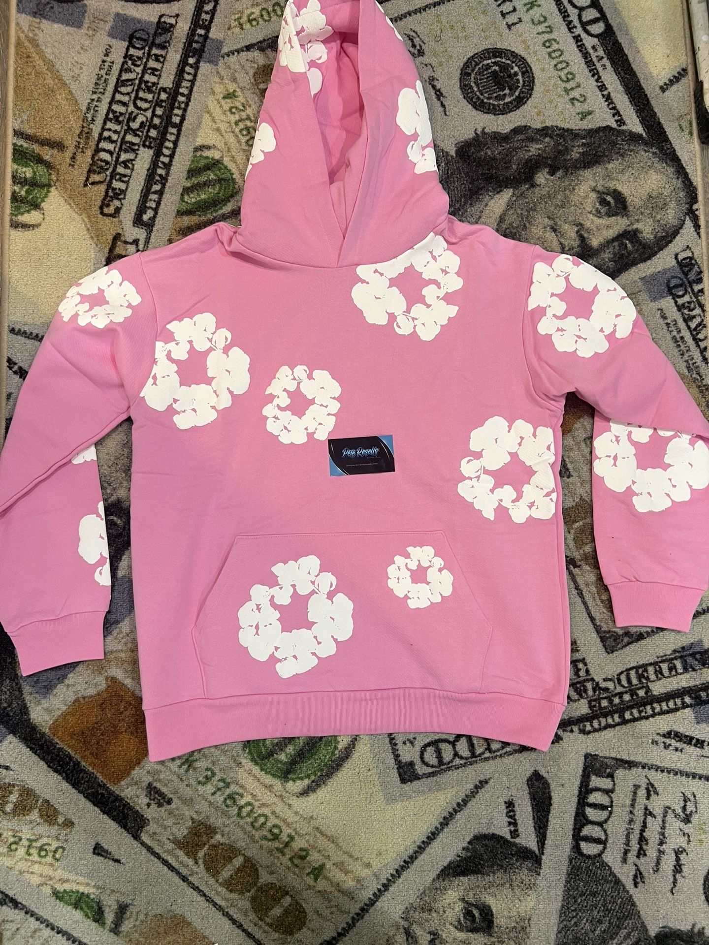 Pink Denim Tears Hoodie