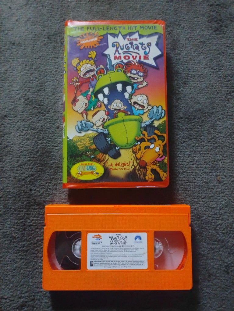 THE RUGRATS MOVIE VHS @1998 Paramount Pictures
