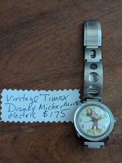 Vintage Timex Electric Mickey Mouse watch