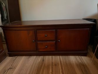 Wood Sideboard Buffet Cabinet with Drawers