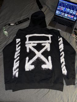 Off-White Hoodie “Graffiti Spray Paint” (NEW)
