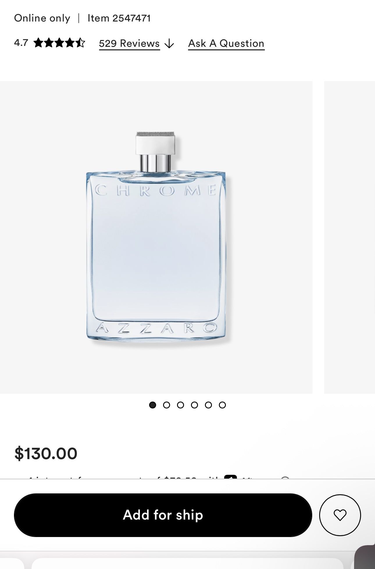 🔥 Azzaro Chrome – 6.8 oz Mega Bottle 🔥 Fresh. Masculine. Timeless.