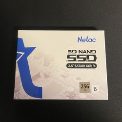Netac 256GB Sata SSD (NEW)