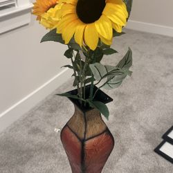 Decorative Vase With Flowers