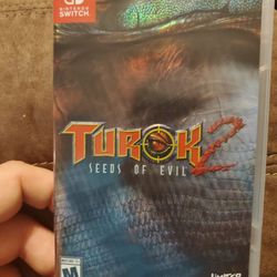 Turok 2 Seeds Of Evil Nintendo Switch Limited Run Game #44 Brand New Sealed