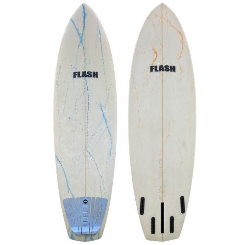6'5" Flash Surfboards "Fish Killar" Used 4+1 Surfboard