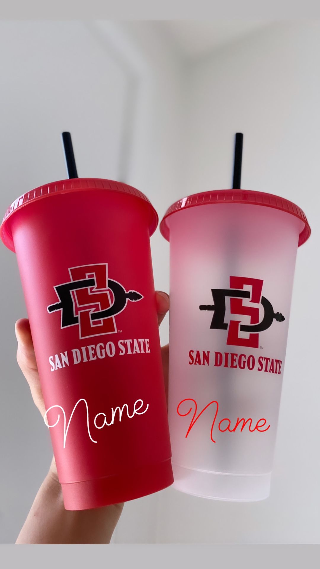 SDSU Starbucks Cold Cups