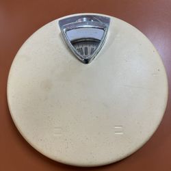 Vintage Yellow 1950’s Bathroom Scale *works*