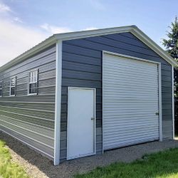 Steel Garage Vehicle Motorcycle Boat Storage