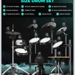 Fesley Electric Drum Set