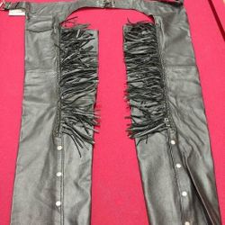 New Leather Chaps/vests