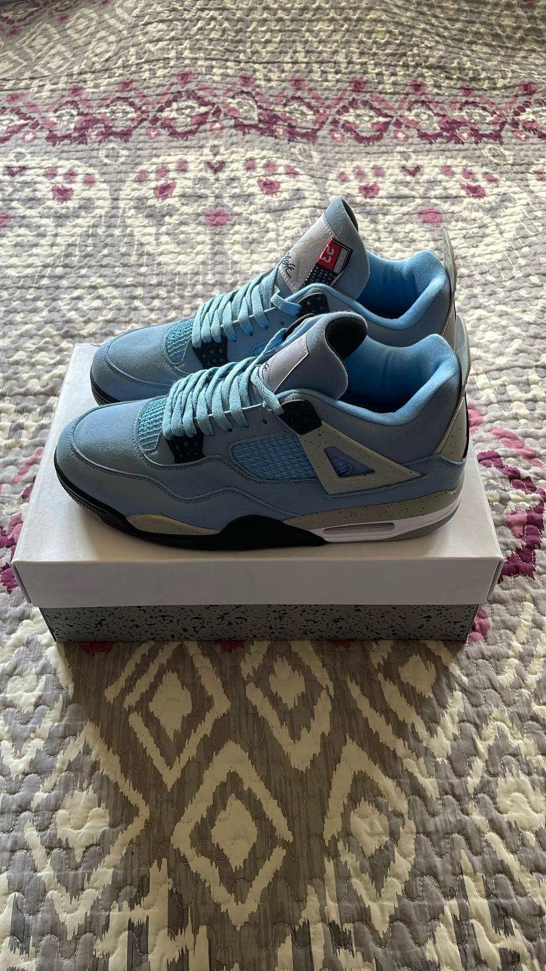 Jordan 4 University Blue 10