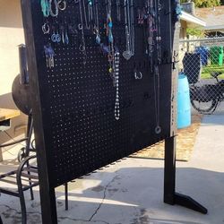 Costume Jewelry Holder With Costume Jewelry