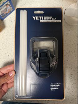 Yeti Rambler straw cap