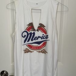 Merica Tank Top - Women’s Small