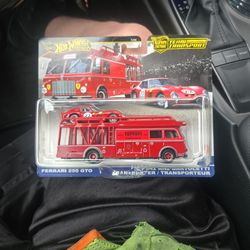 Hot Wheels Premium Team Transport FERRARI 250 GTO & FIAT 642 RN2 BARTOLETTI 2025