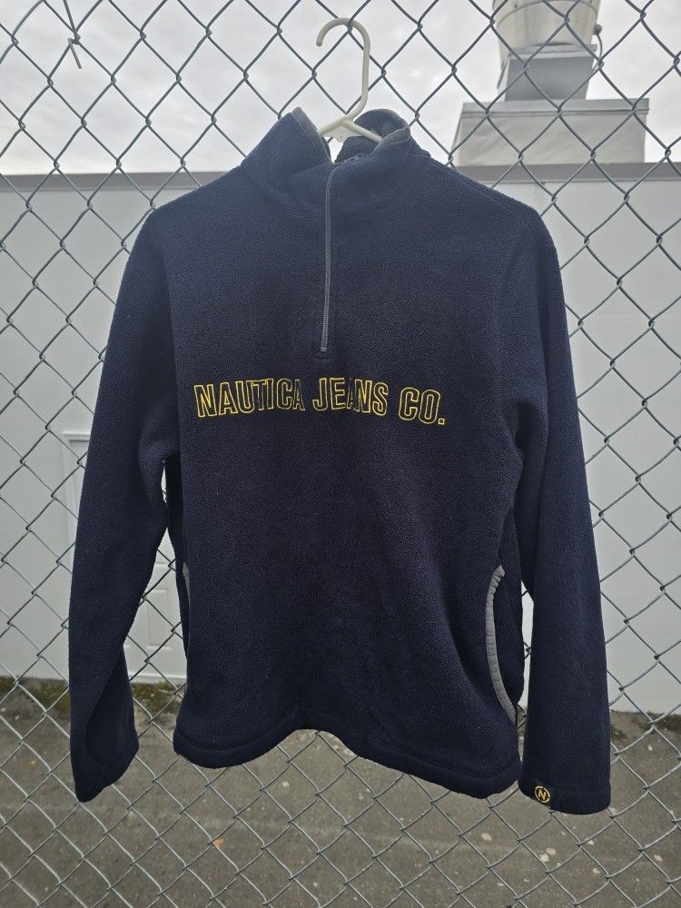Vintage Nautica Jean Fleece Sz Small
