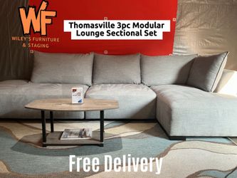 Thomasville 3pc Modular Lounge Sectional Set