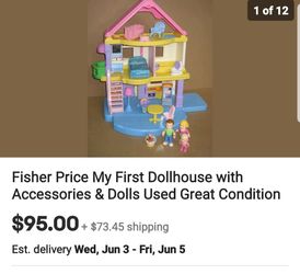 Fisher Price Dollhouse (Please Read)