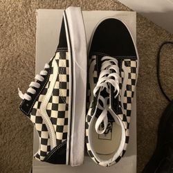 old skool vans size 8