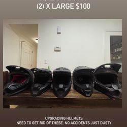 Fox Racing Helmets Used With SXS