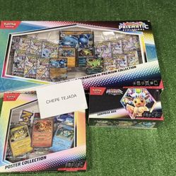 Prismatic evolution Boxes and Posters 