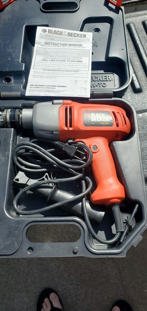 Black N Decker Corded Drill