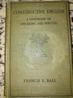 Vintage book