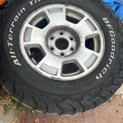 17” Wheels And Tires Chevy 6 Lug