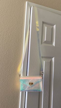 Holographic Iridescent Crossbody Purse