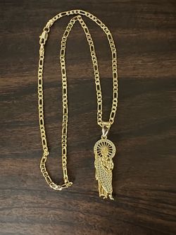 San Judas Tadeo Gold laminated
