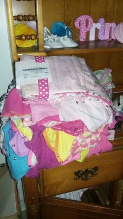 NB-9 month girl winter & summer clothes