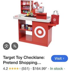 Target Toy check lane 