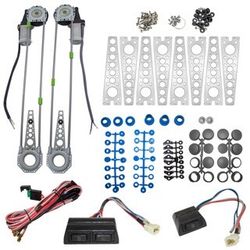 Universal Electric Power Window Regulator Conversion Spal Type Kit 2-Door Pickup