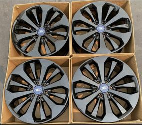 20” Ford F150 factory wheels rims gloss black new F-150