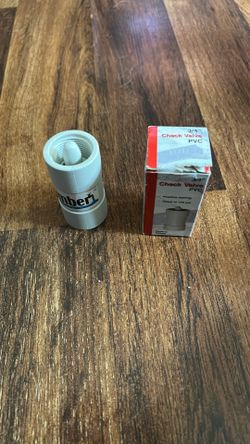 Pro Plumber 3/4 “ Check Valve PVC Item# 28056 NOS
