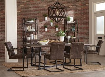 New 7pc dining room table set tax included free delivery