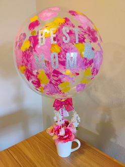Globo burbuja arreglo