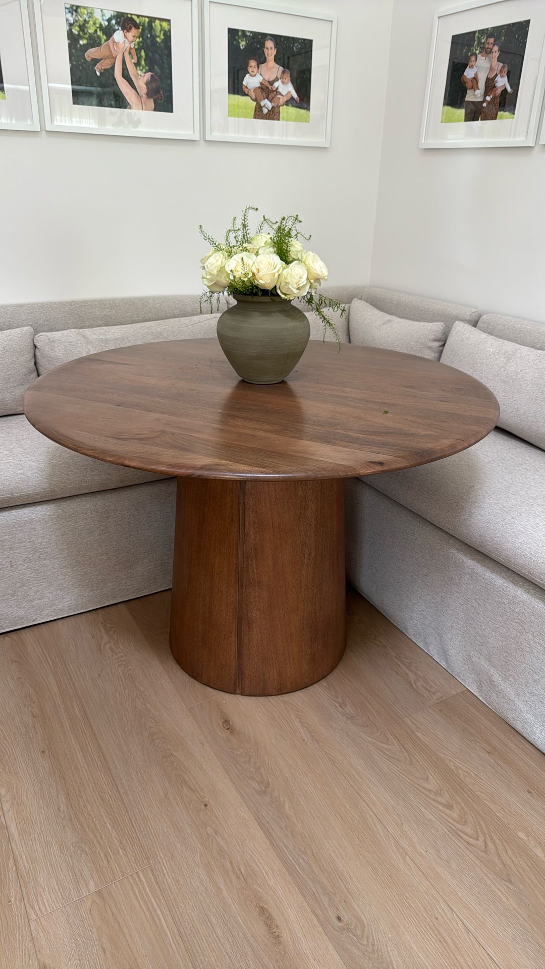 West Elm 48in Round Dining Table