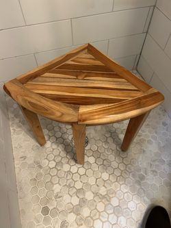 Stool Shower teak