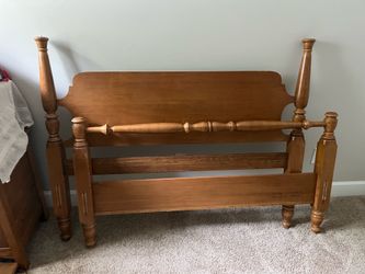 Vintage Army Bed