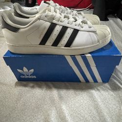 Adidas Originals Superstar White/Black size 11.5 US Men’s