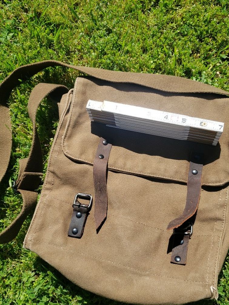 Rothco Brown Tactical Canvas Crossbody Messenger Bag