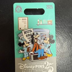 2025 Disney Nurse Pin